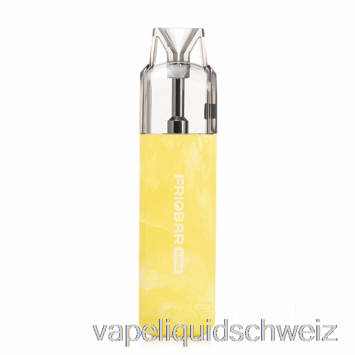 Freemax Friobar Nano Einweg-Pod-System Gelb Vape Liquid E-Liquid Schweiz